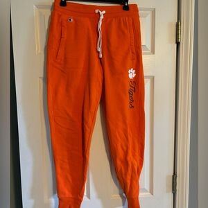 Clemson Tigers Sweatpants Joggers Champion Small